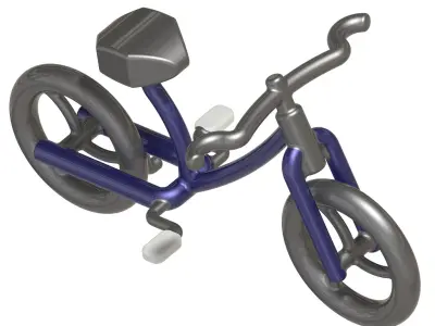 Stylish Bicycle 3D print model