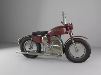 royal enfield bullet 3D model