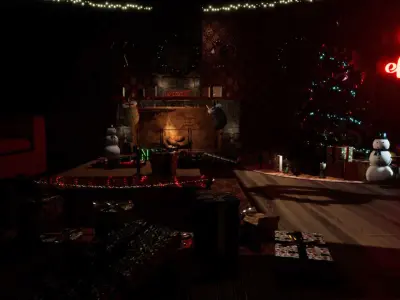 CR SERIES - Christmas Interior For Unreal Low-poly 3D model