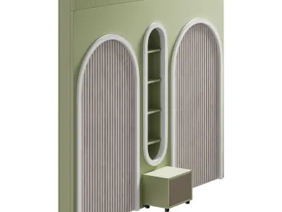 Kids wall panell 11 3D model