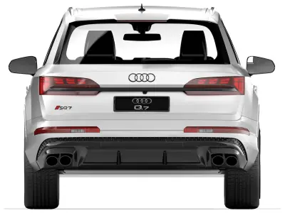 Audi SQ7 2025 3D model