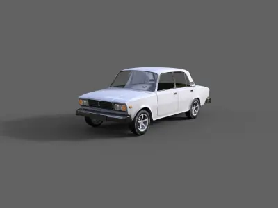 VAZ 2107 3D model