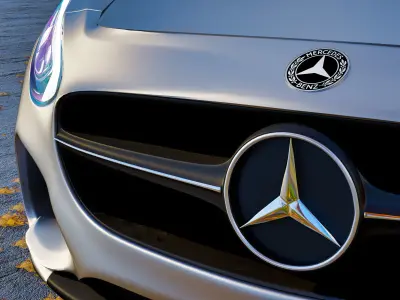 Mercedes Benz AMG GT 3D model