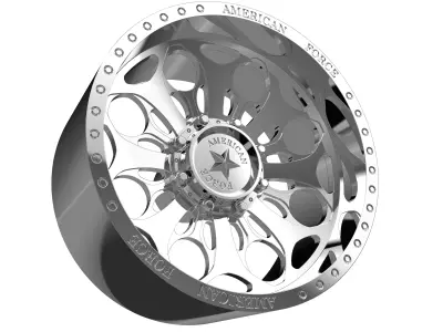 AMERICAN FORCECKH13 CARNAGE CC WHEEL 3D print model