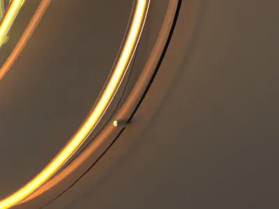 Hot Dog - Neon Sign 3D model