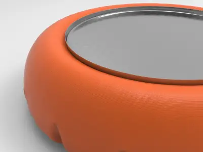 Faty Side Table Low-poly 3D model