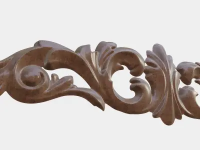 Frame For Wood Carving 3D print model