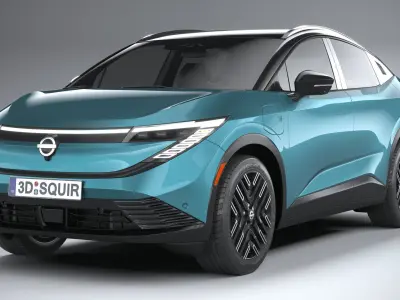 Nissan Leaf 2026 3D model