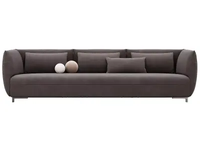 Joan Sofa 296 By Poliform 3D model