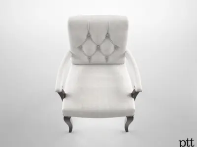 PTT Design Ascot Elbow Chair 3D model