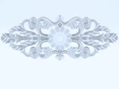 Vintage wood pattern Free 3D model