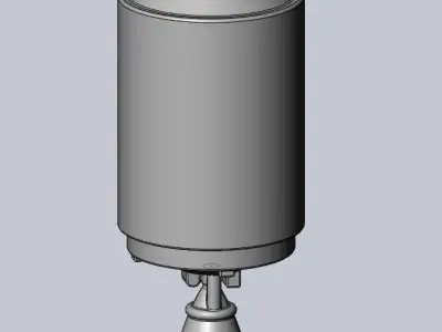 Rocket Labs Electron Rough Printable Model 3D print model