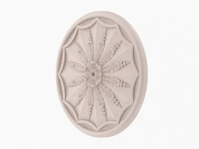 Classic Ceiling Medallion 59 3D model