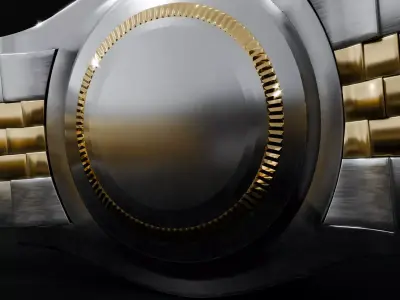 ROLEX Datejust 36 Black Domed Jubilee 3D model