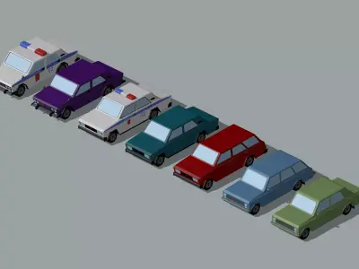 VAZ classic 3D model