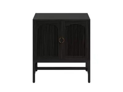 Black Symphony Accent Cabinet Low-poly 3D model
