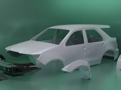 3D Print Model 2012 Toyota Fortuner 3D print model