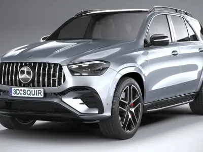 Mercedes-Benz GLE 53 AMG 2024 3D model