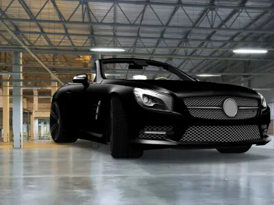  Mercedes-Benz SL-Class 3D model