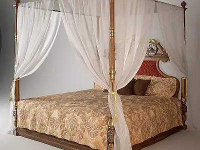 Francesco Molon Bed Tuscany 3D model