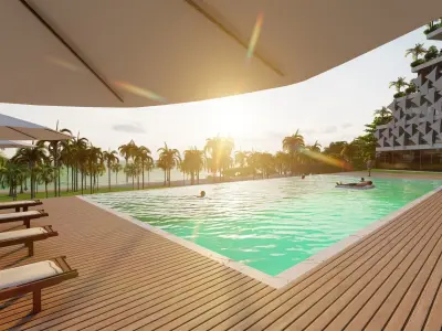 HOTEL DESIGN 3D model