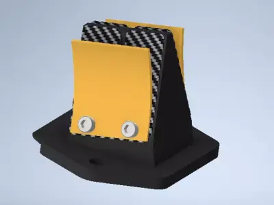 Accurate Piaggio reed valve scooter model 3D print model