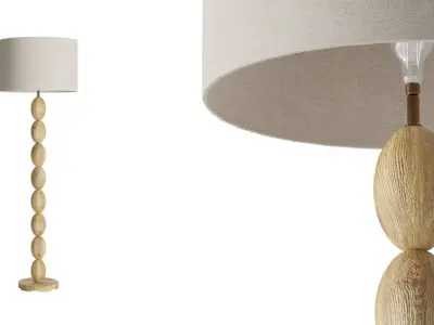 Beacon Floor Lamp 3D model