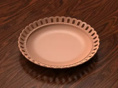 Food Plate 3D print model