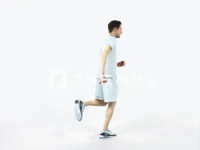 Virtue 02M Running Jogging Football Sports Man Low-poly 3D model