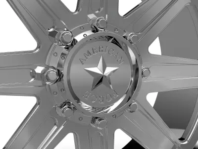 AMERICAN RACING CK06 PEAK CC WHEEL 3D print model