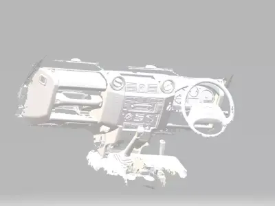 Landrover Defender 90 110 Puma dash scan 3D model