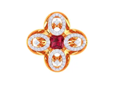 Diamond Ring  3D print model purchase
