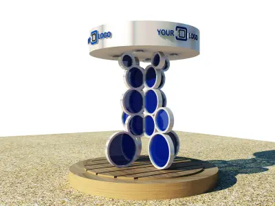 Shower Sea Design Accesiories a553a 3D model