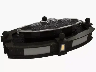 Fountain 03 3D model