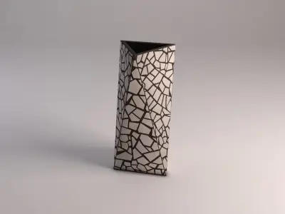 CERAMIC VASE---Inlaid 3D model