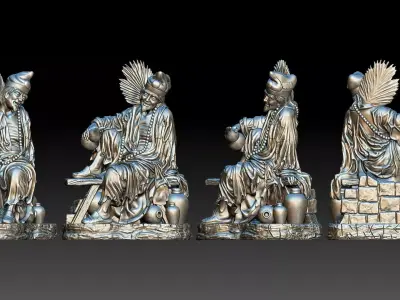 Jigong  3D print model