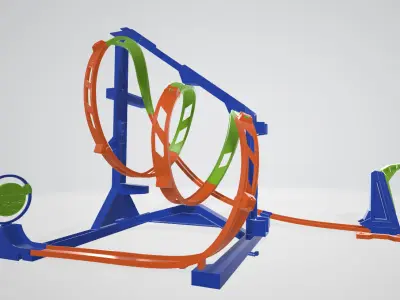 Hot Wheels Car 3D model