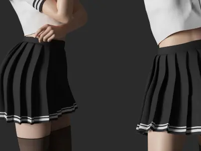 figure Modern beauty 3D model