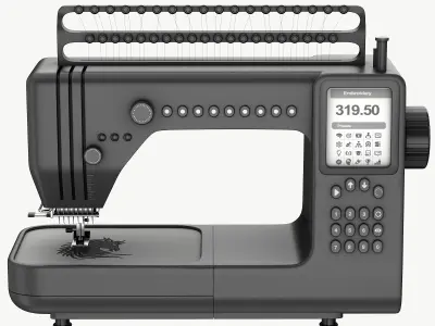 Embroidery machine 3D model