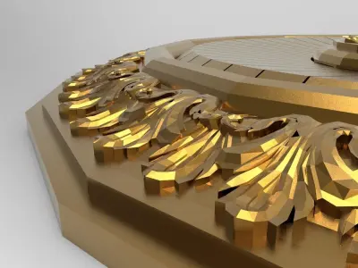 decorative rosette 3D model
