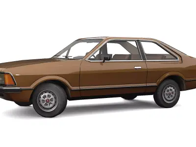 Car F Corcel 1980 Low-poly 3D model