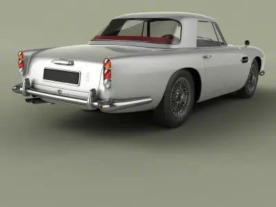 Aston Martin DB5 Drophead  3D model