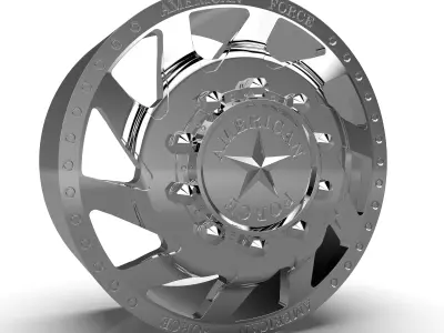 AMERICAN FORCE H90 TEMPEST DRW WHEEL 3D print model