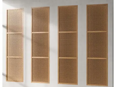 decorative wall 02 3D model
