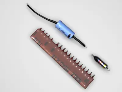 Resistors Set 3D model