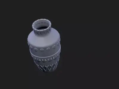 decorative vase 3D print model buy