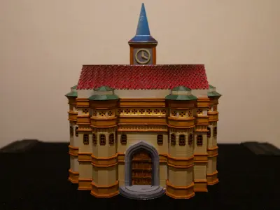 Medieval House 67 3D print model 3D model