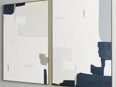 Photo Frame 52 Low-poly 3D model