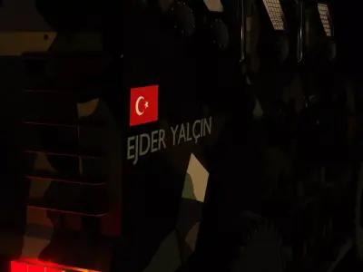 Armored car turkish ejder yalcin Low-poly 3D model