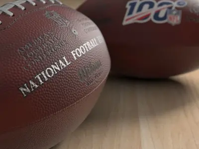 NFL football The Duke  100 3D model